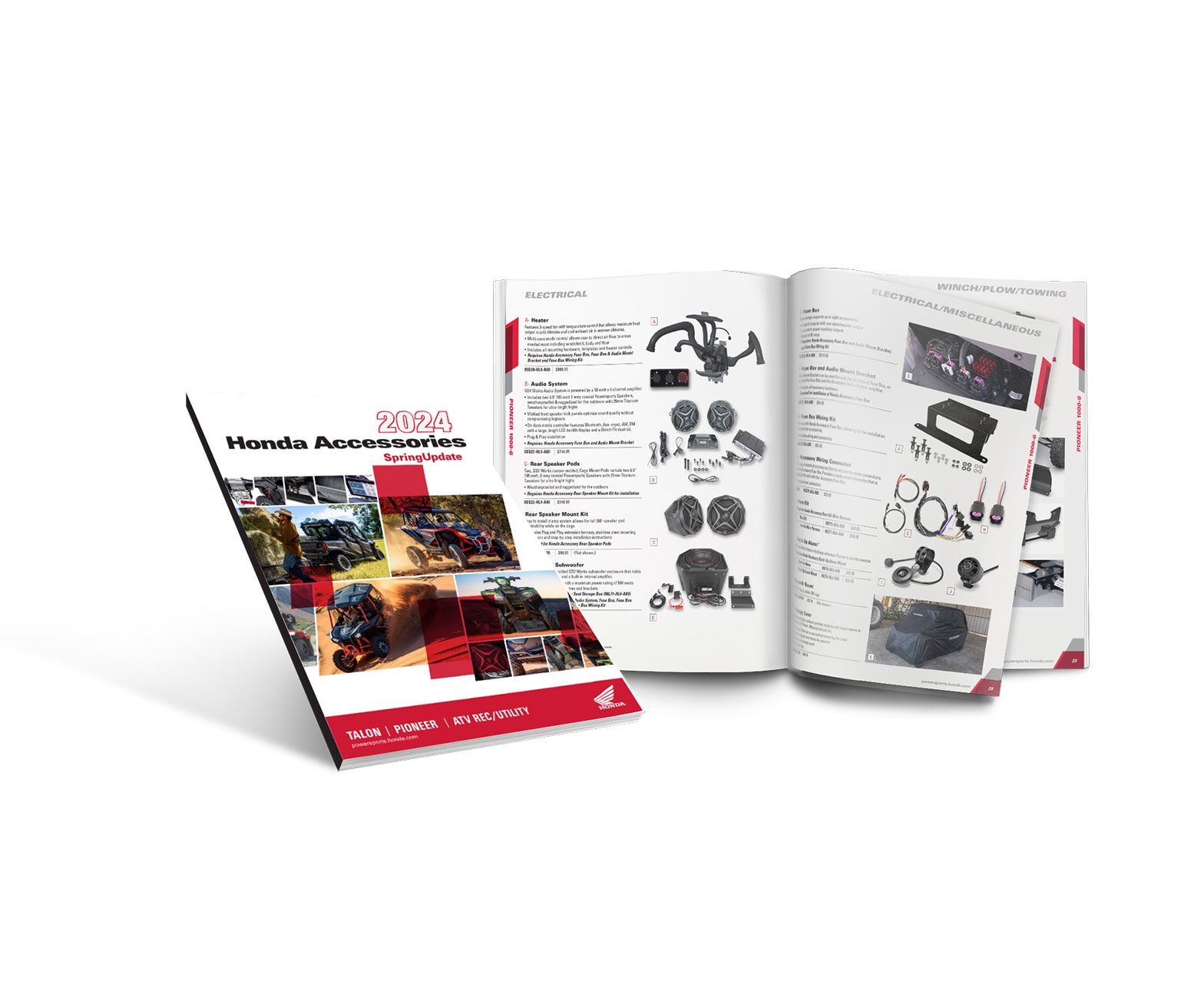 Motorcycle, ATV & SidebySide Accessories Honda