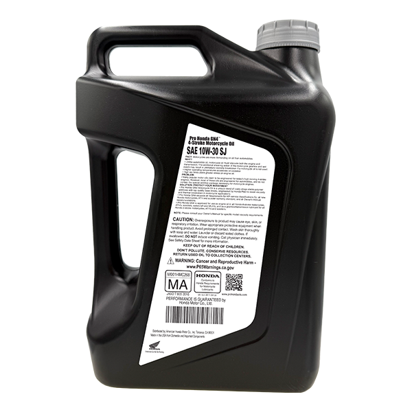 Pro Honda GN4 10W-30 5QT Bottle Back-600x600