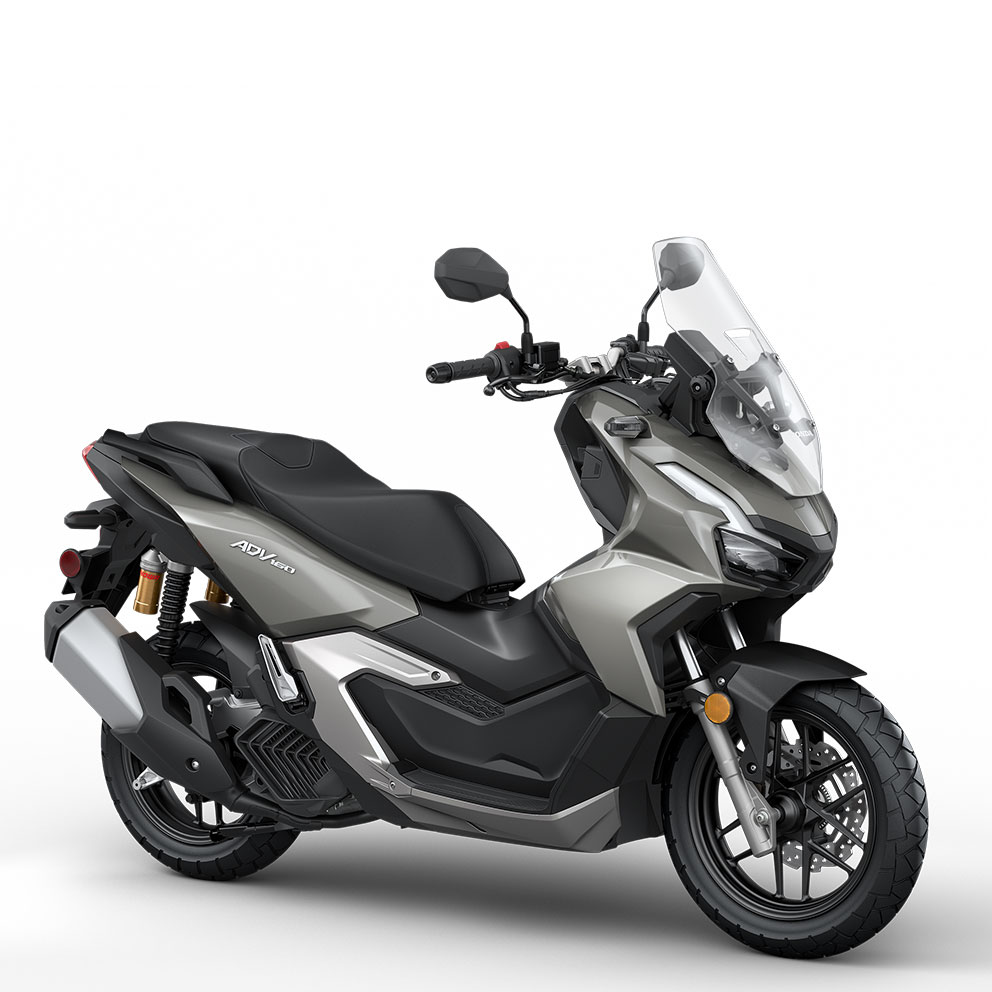 ADV160 low center of gravity