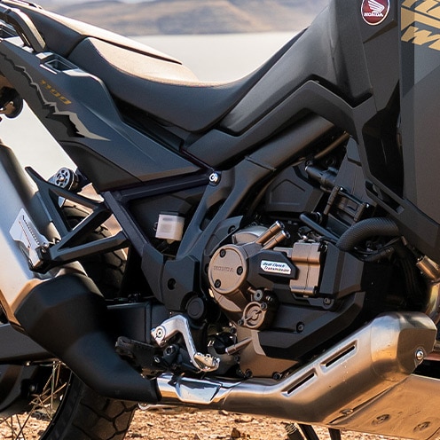 Africa Twin parallel-twin engine layout