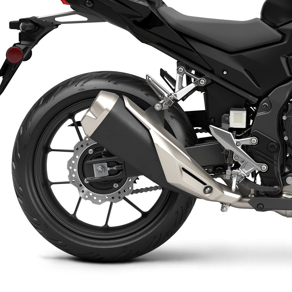 CB500F compact exhaust