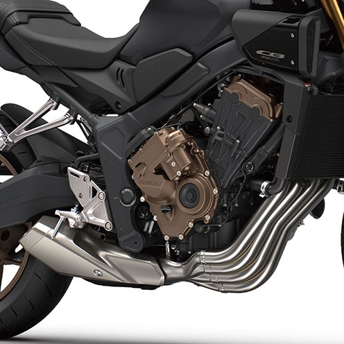 CB650R exhaust system