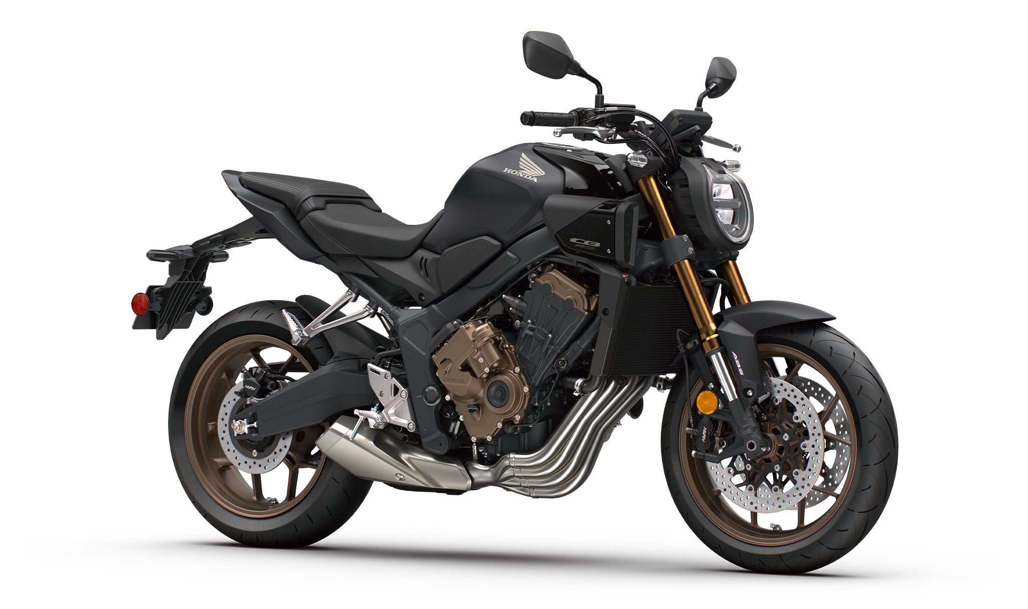 Honda CB650R E-Clutch detail view