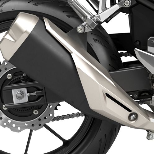CBR500R stainless steel exhaust