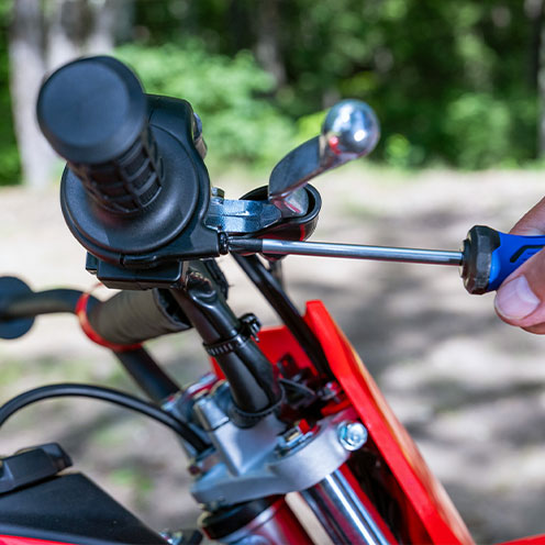 CRF110F adjustable speed limiter