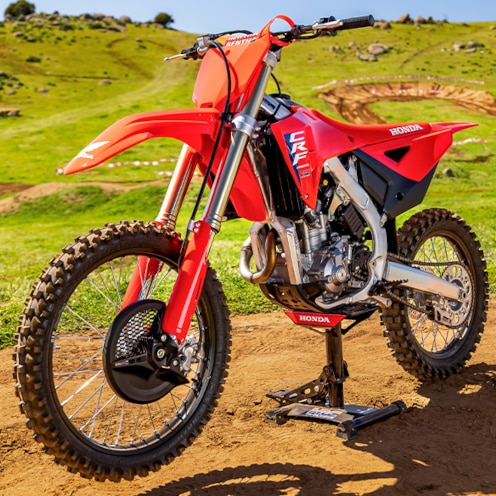 CRF250R frame detail