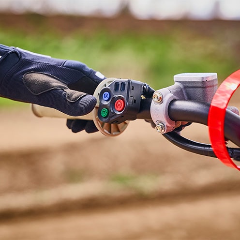 CRF250R engine mode select button