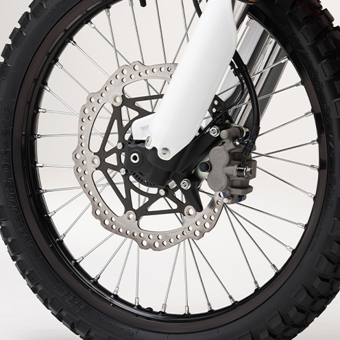 CRF300L Rally disc brakes
