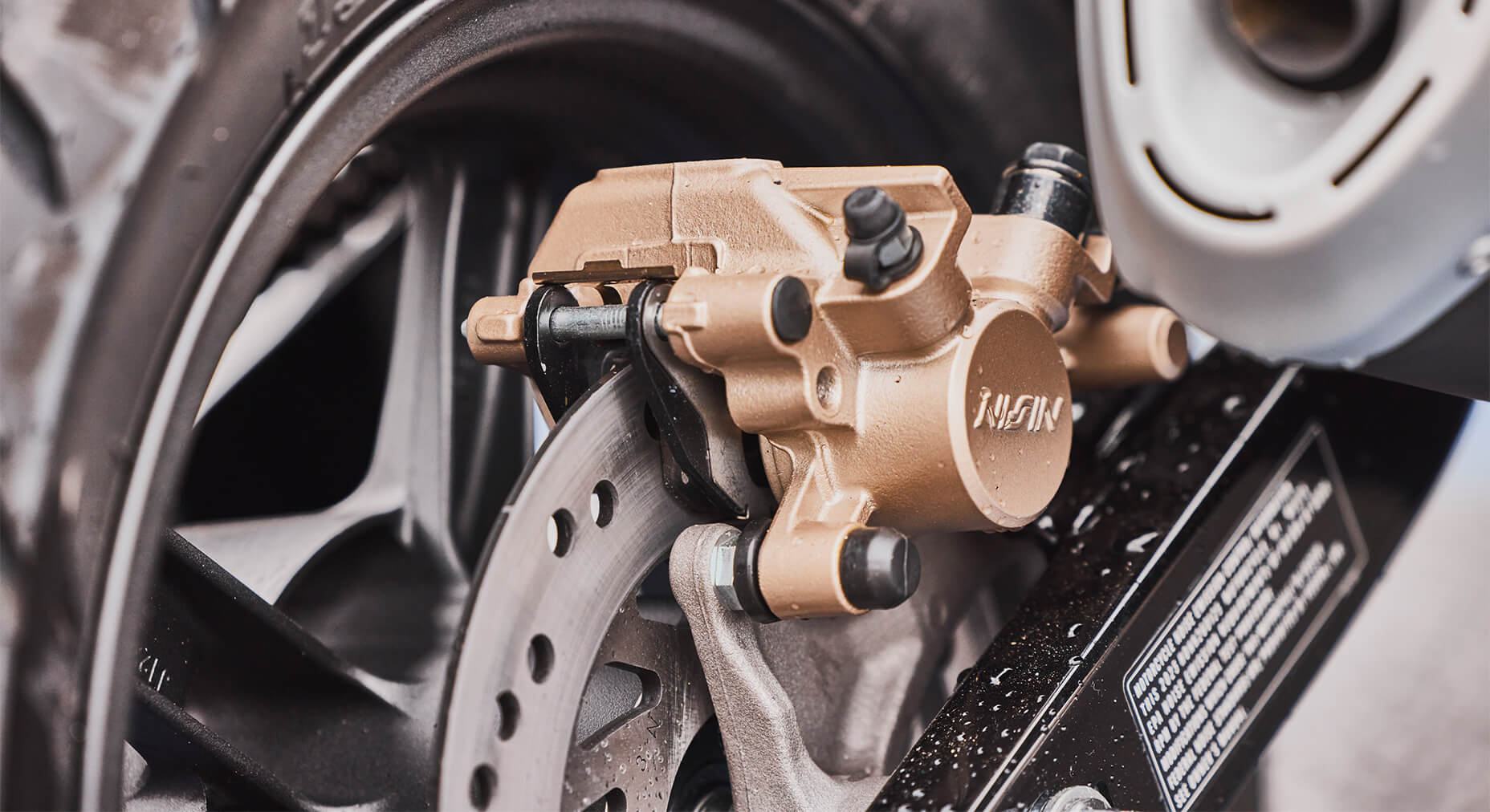 Honda Grom disc brakes