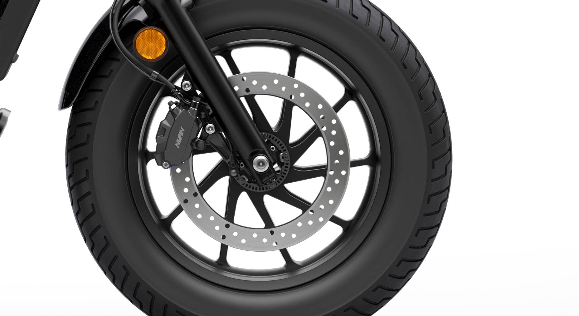 Honda Rebel 500 cast aluminum wheels