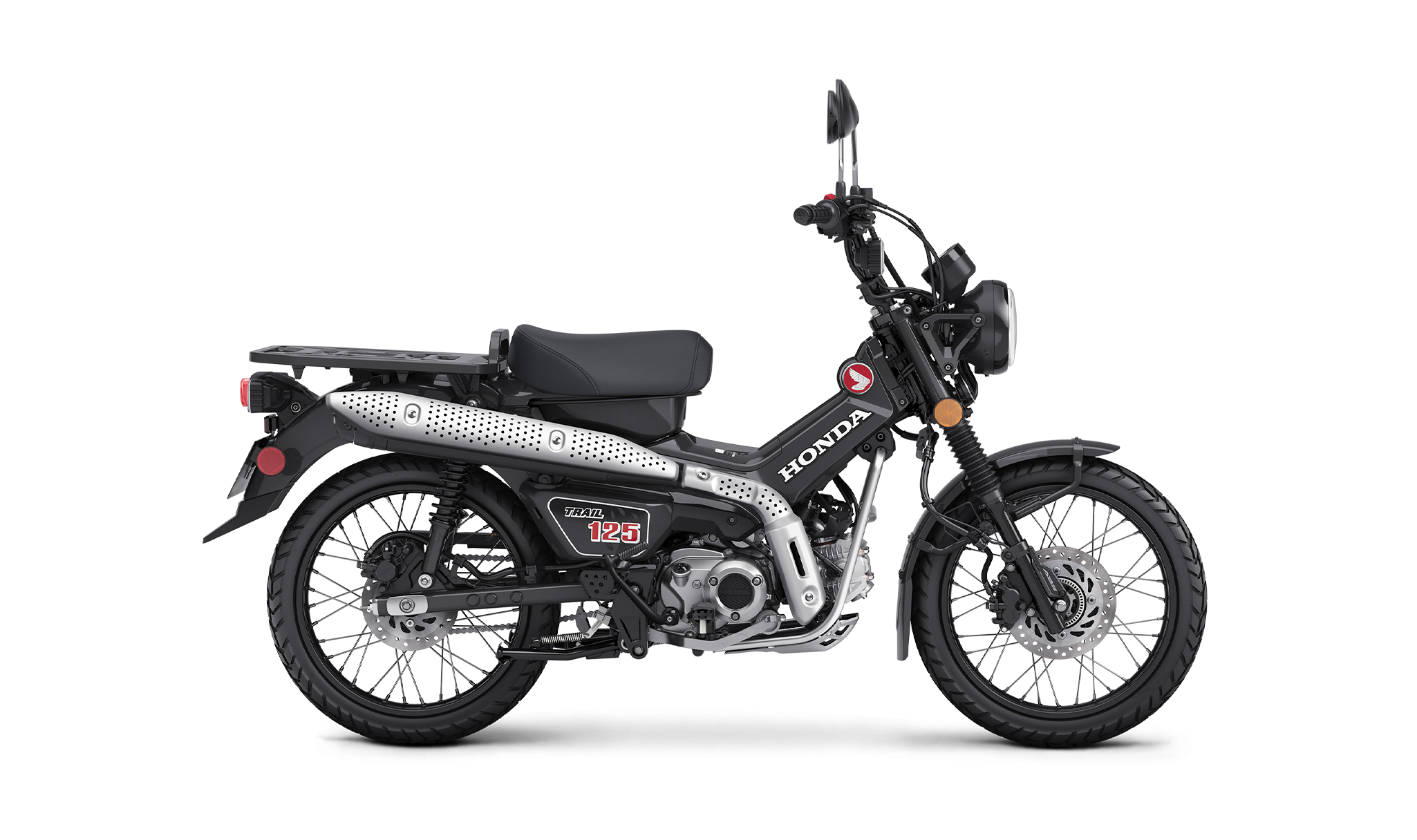 2026 Honda Trail125 in Black Metallic