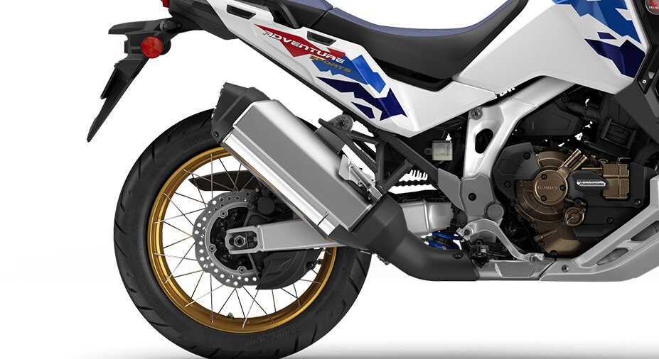 Compact dual-catalyzer exhaust