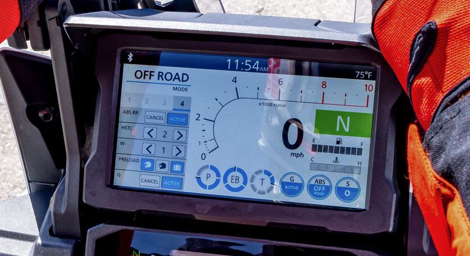Riding modes