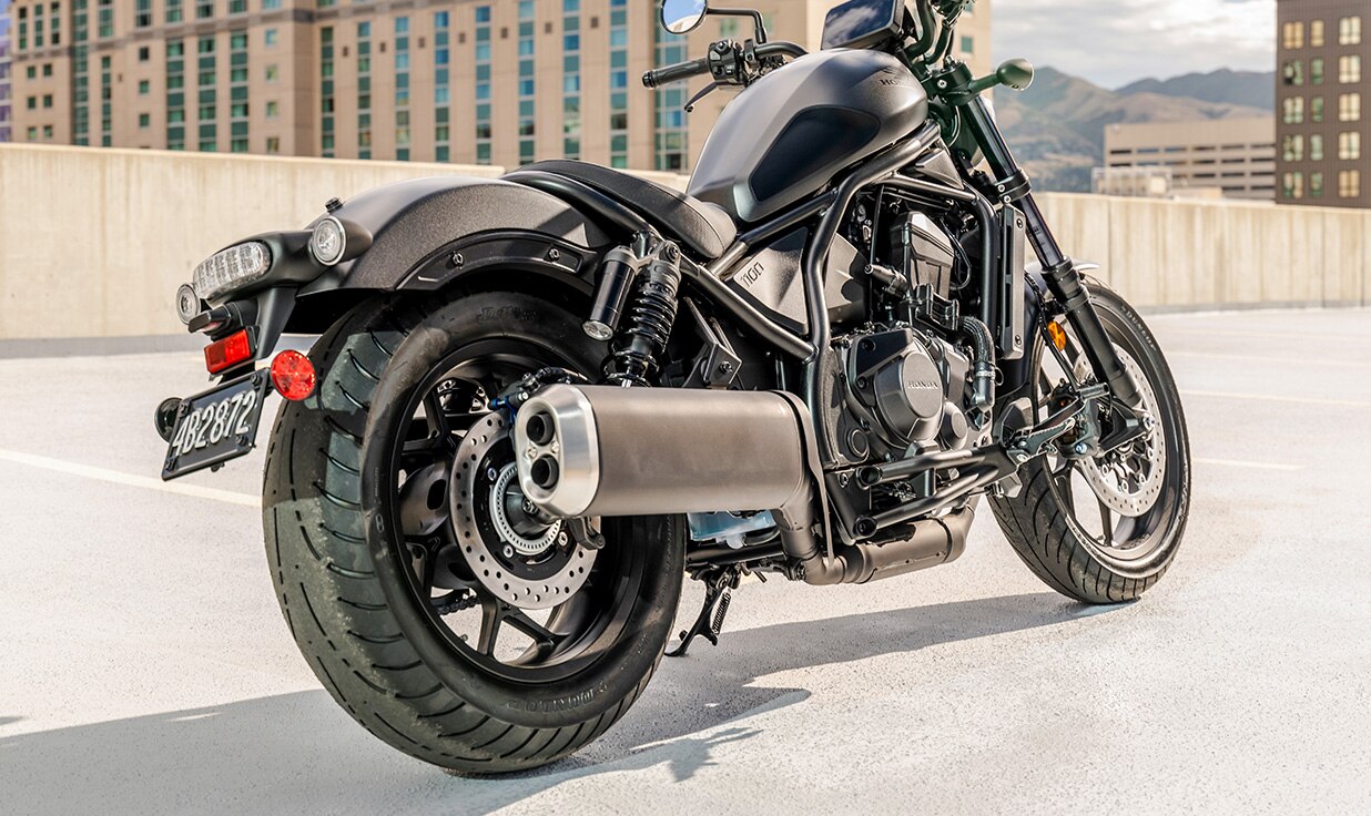 Blacked out muffler