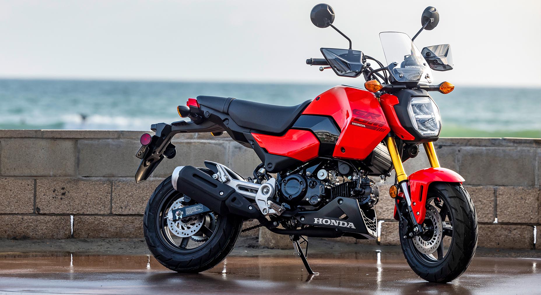 124cc single-cylinder engine