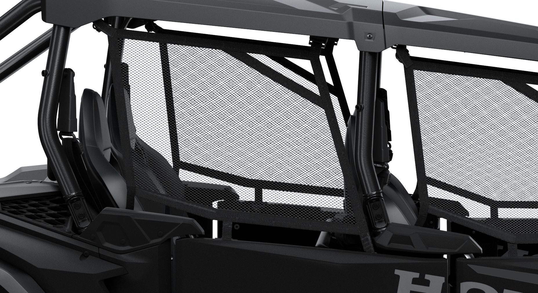 Twin-level front passenger footrests