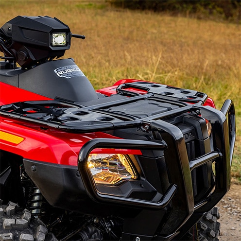 Tough front bumper