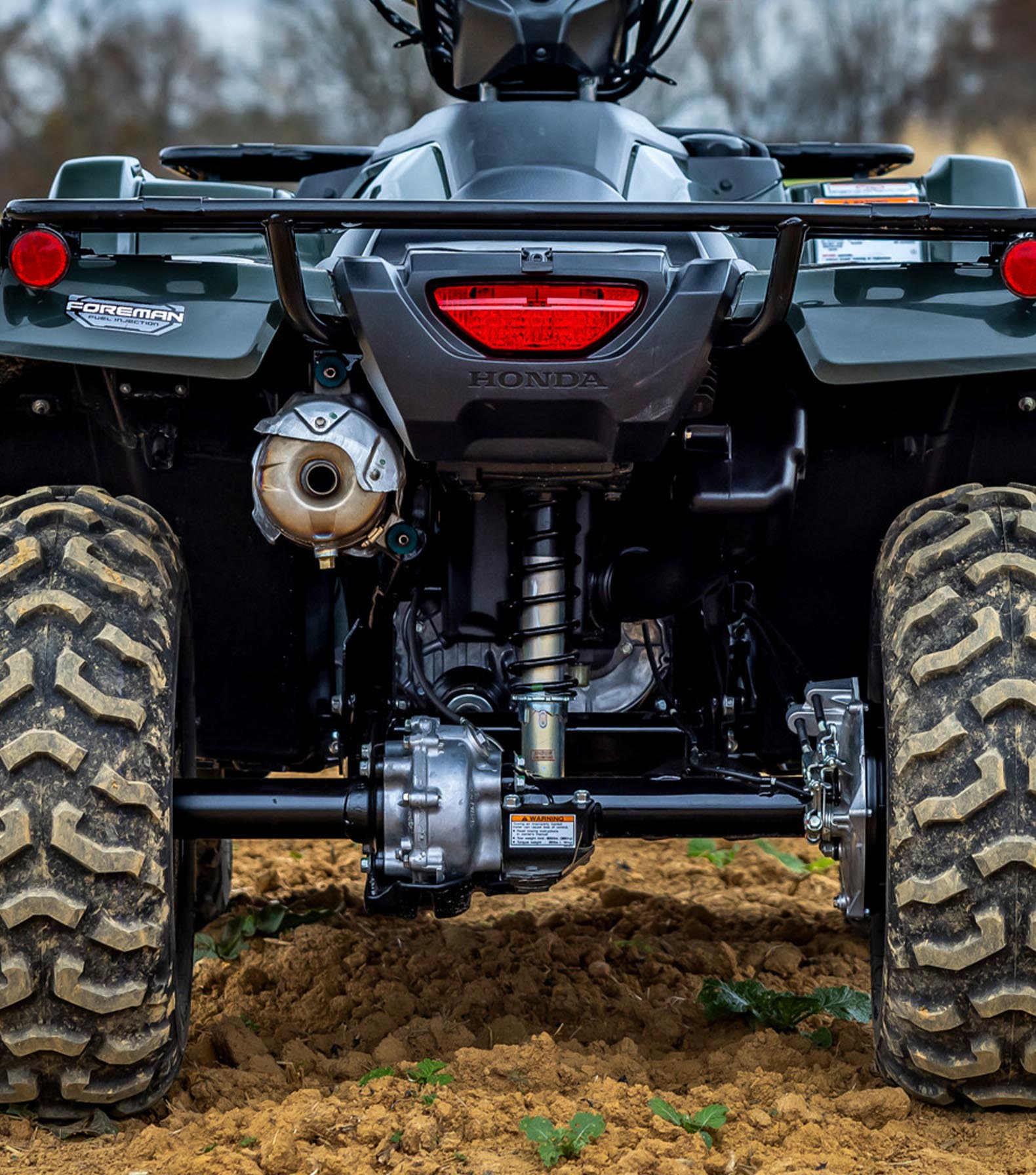 2024-FourTrax-Foreman-4X4-Swingarm-suspension