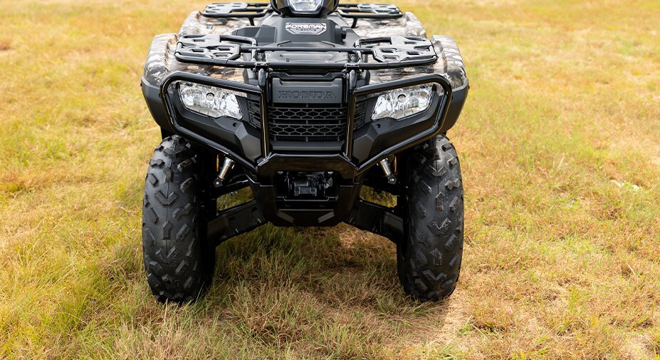 Wide front driveshaft guards