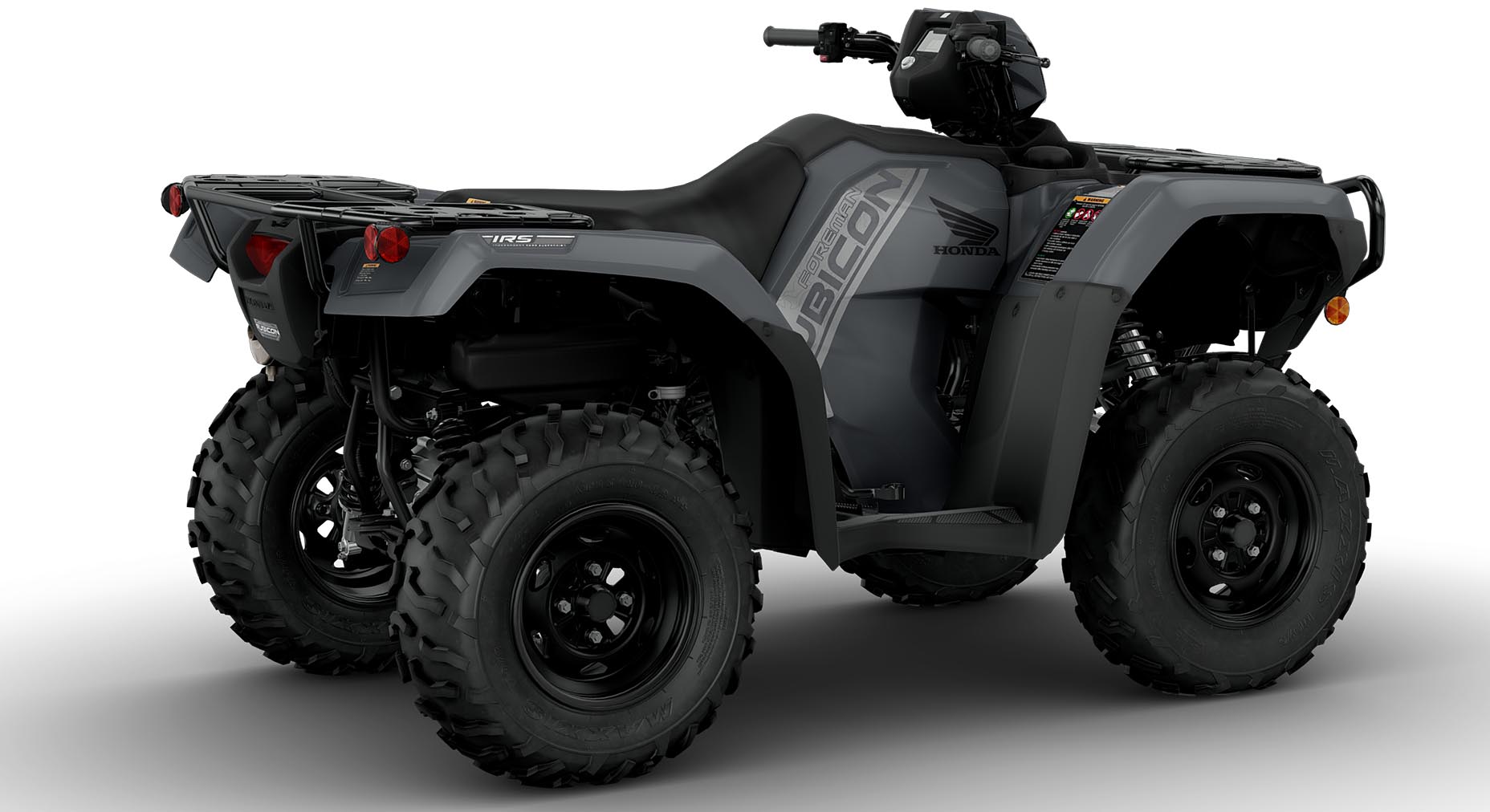 Preload-adjustable front and rear suspension