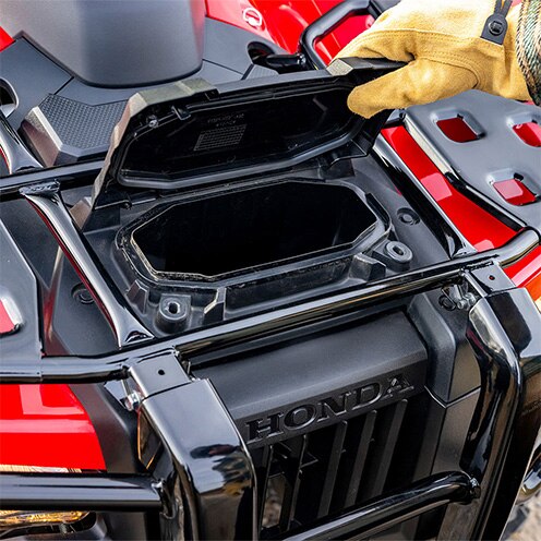 Ample integrated storage