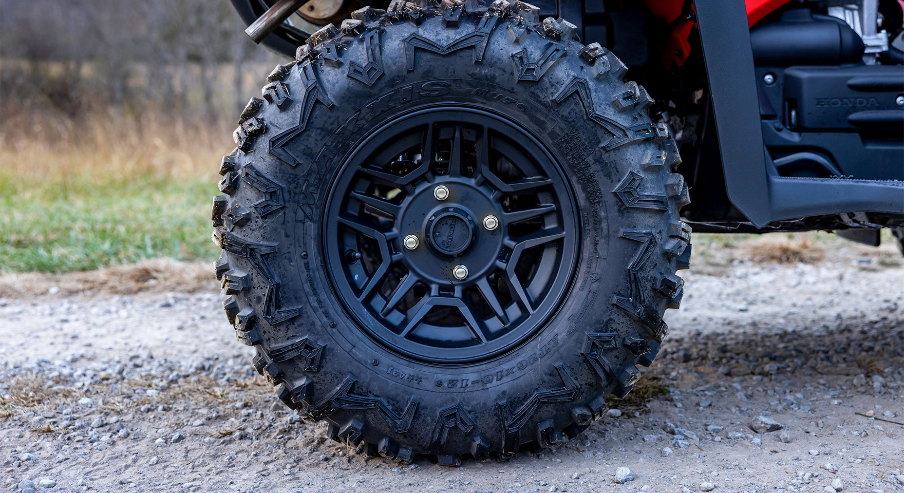 Large 26-inch tires