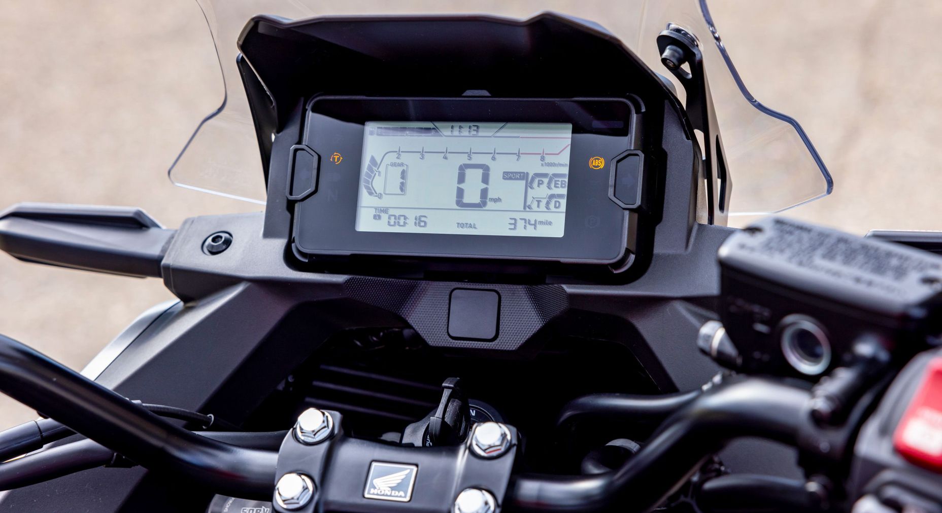 LCD instrument panel
