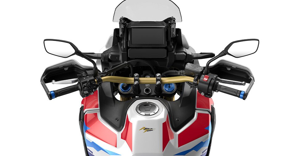 Tapered aluminum handlebar