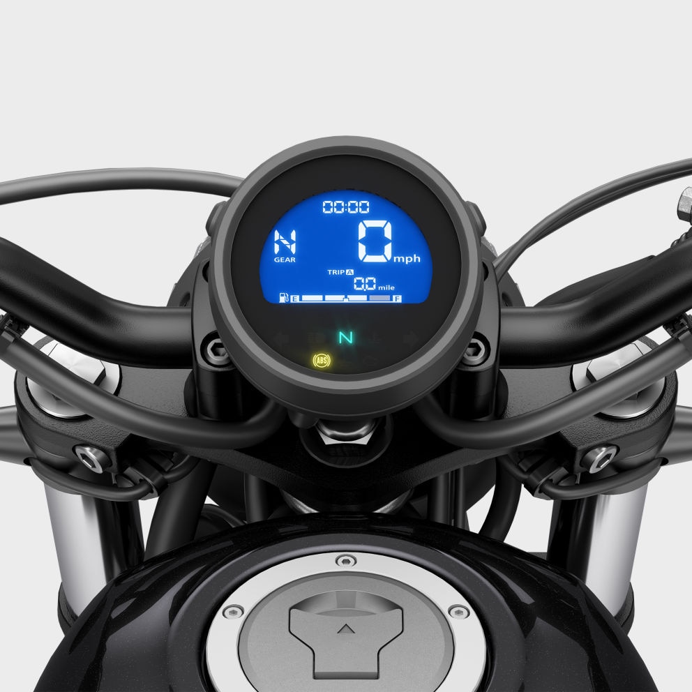 Redesigned instrument cluster 