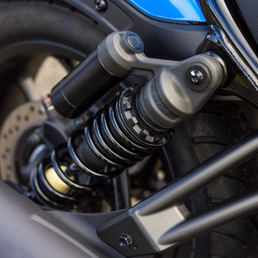 Premium rear suspension 