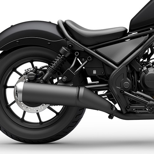 All-black exhaust