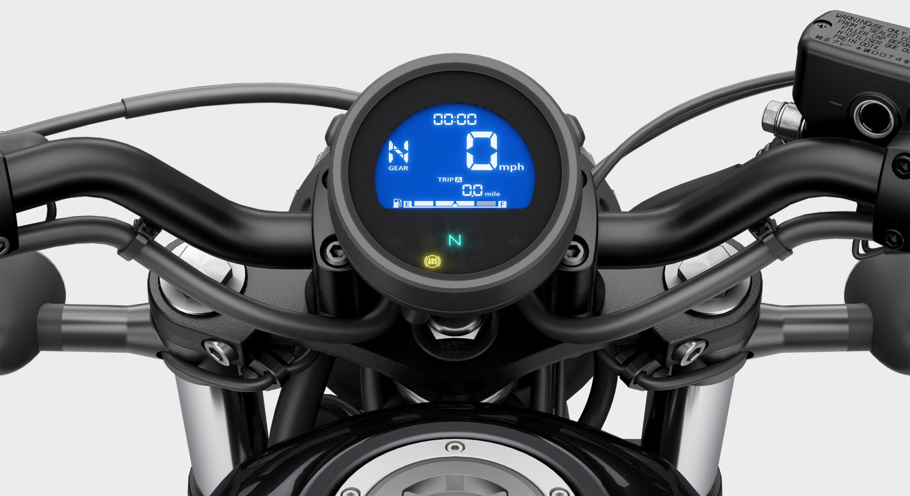 Redesigned instrument cluster