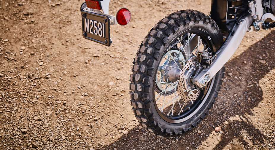 18-inch rear wheel