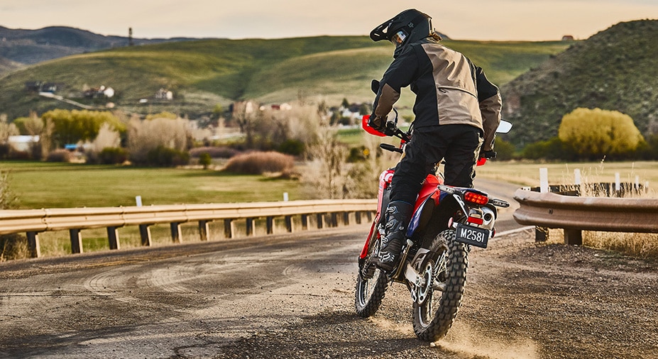 Street-legal and off-road capable
