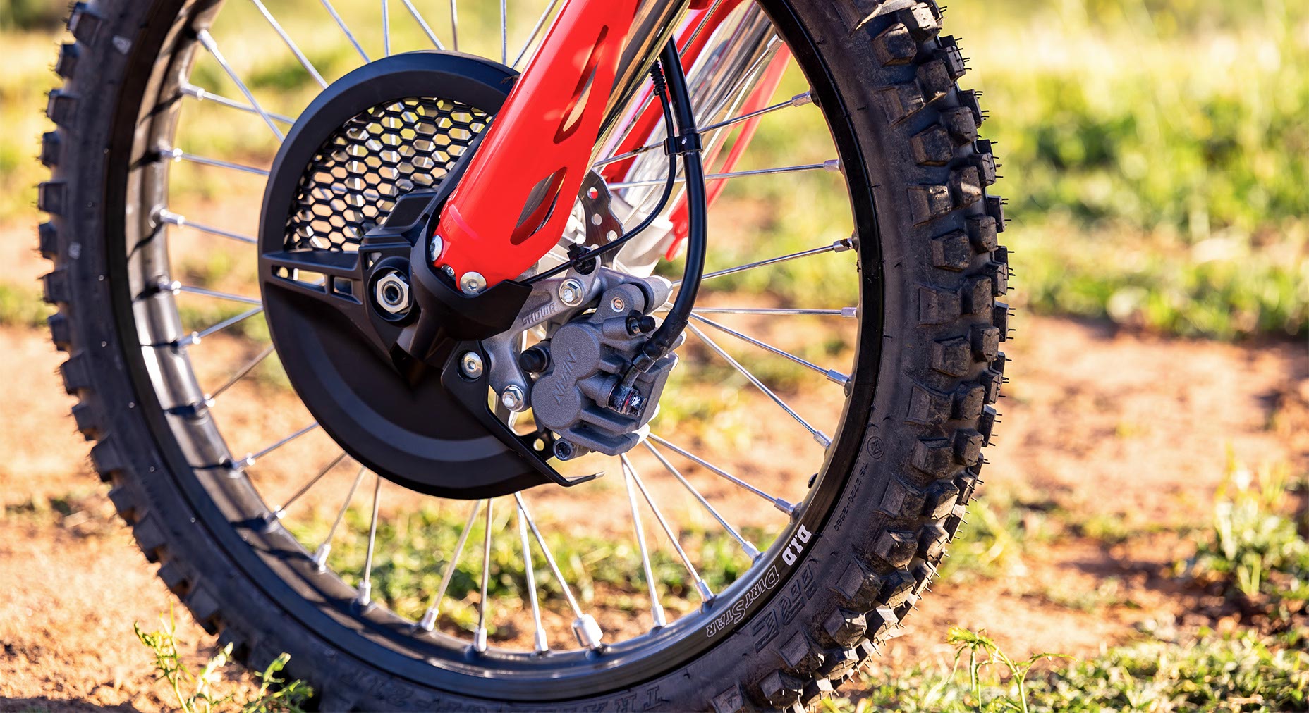 Works-style front brake