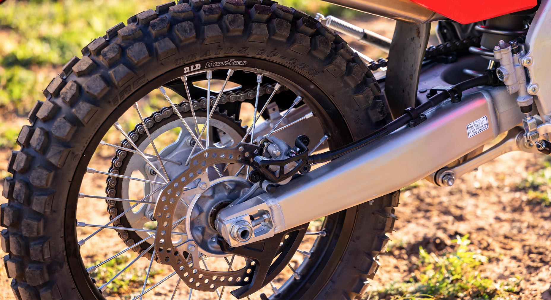 Works-style rear brake