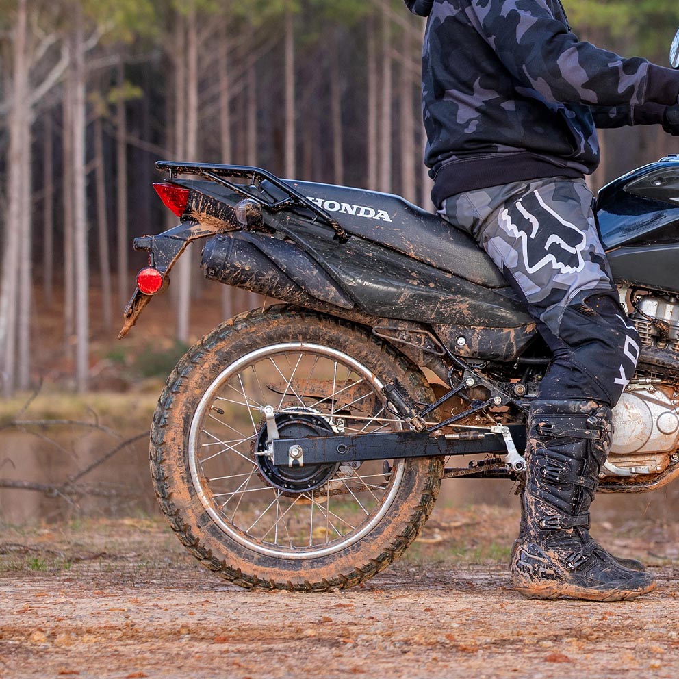 17-inch rear wheel