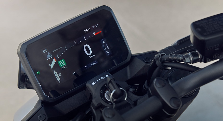 Five-inch TFT instrument display