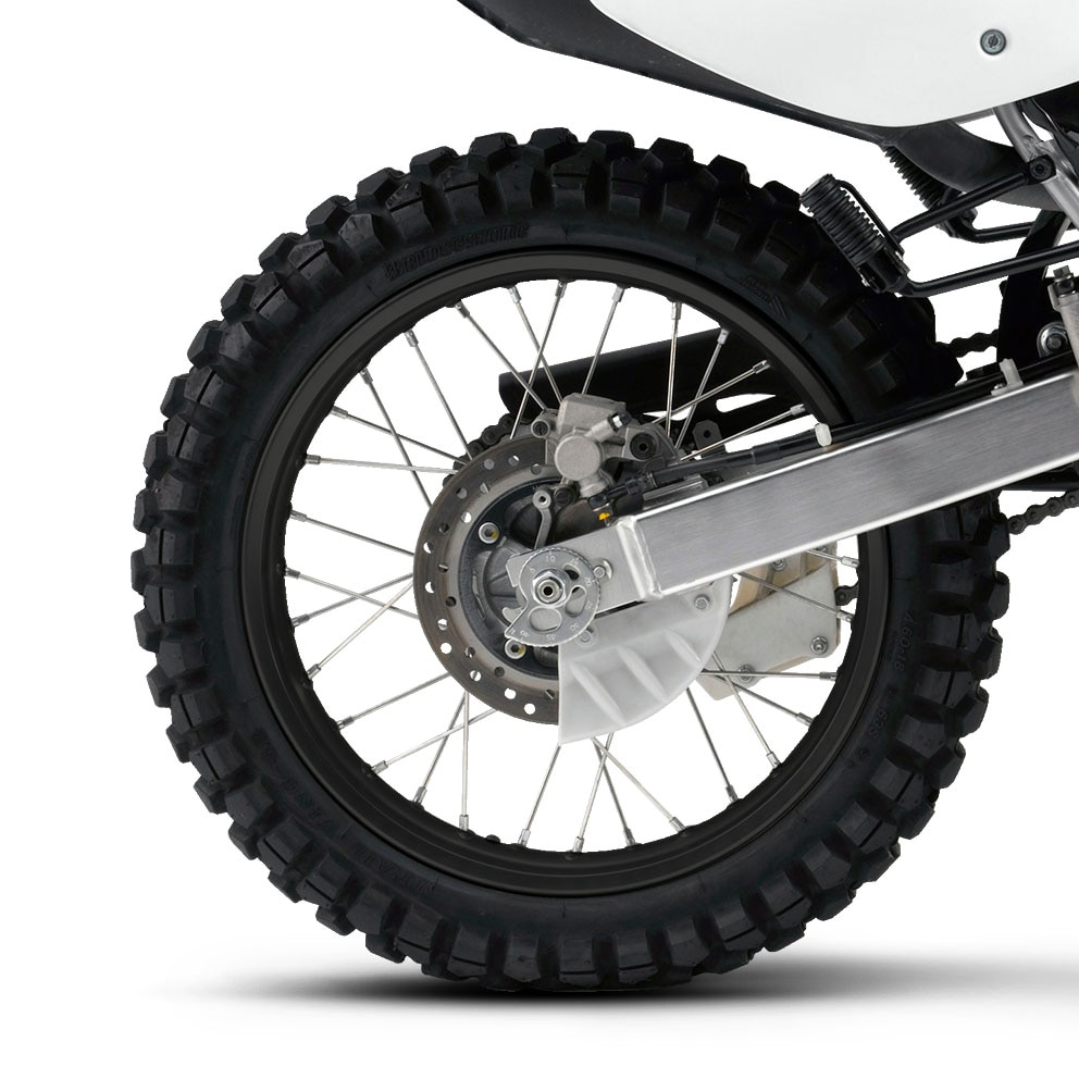 18-inch rear wheel