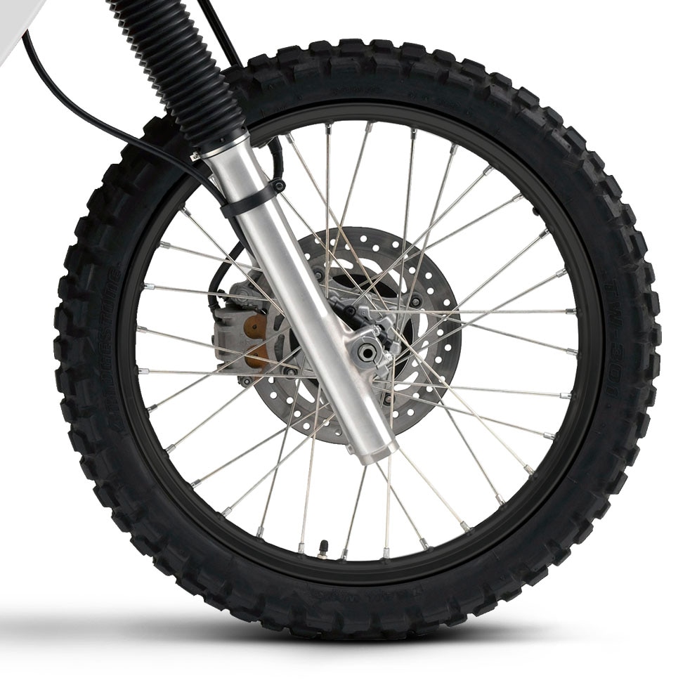 21-inch front wheel