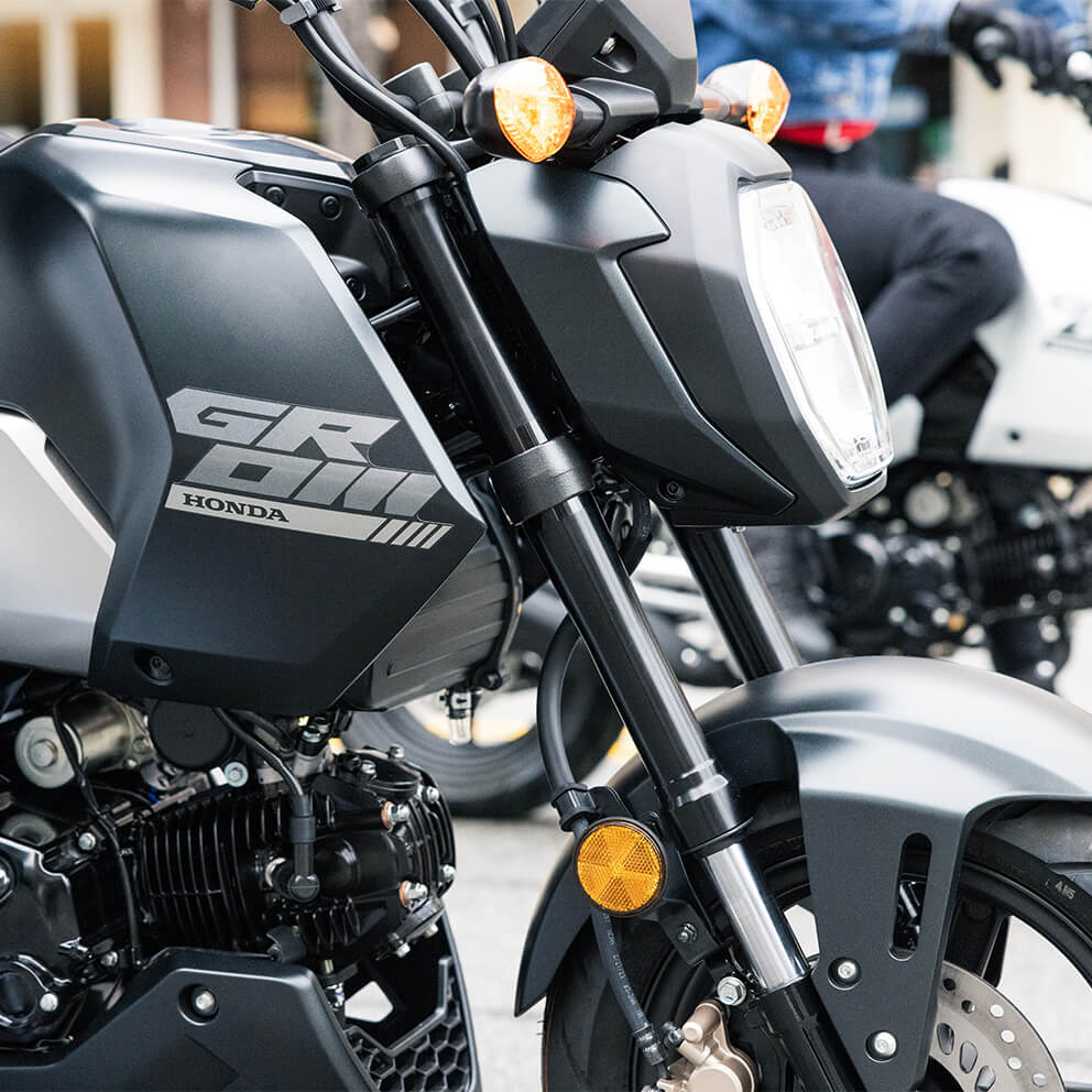 Blacked-out styling