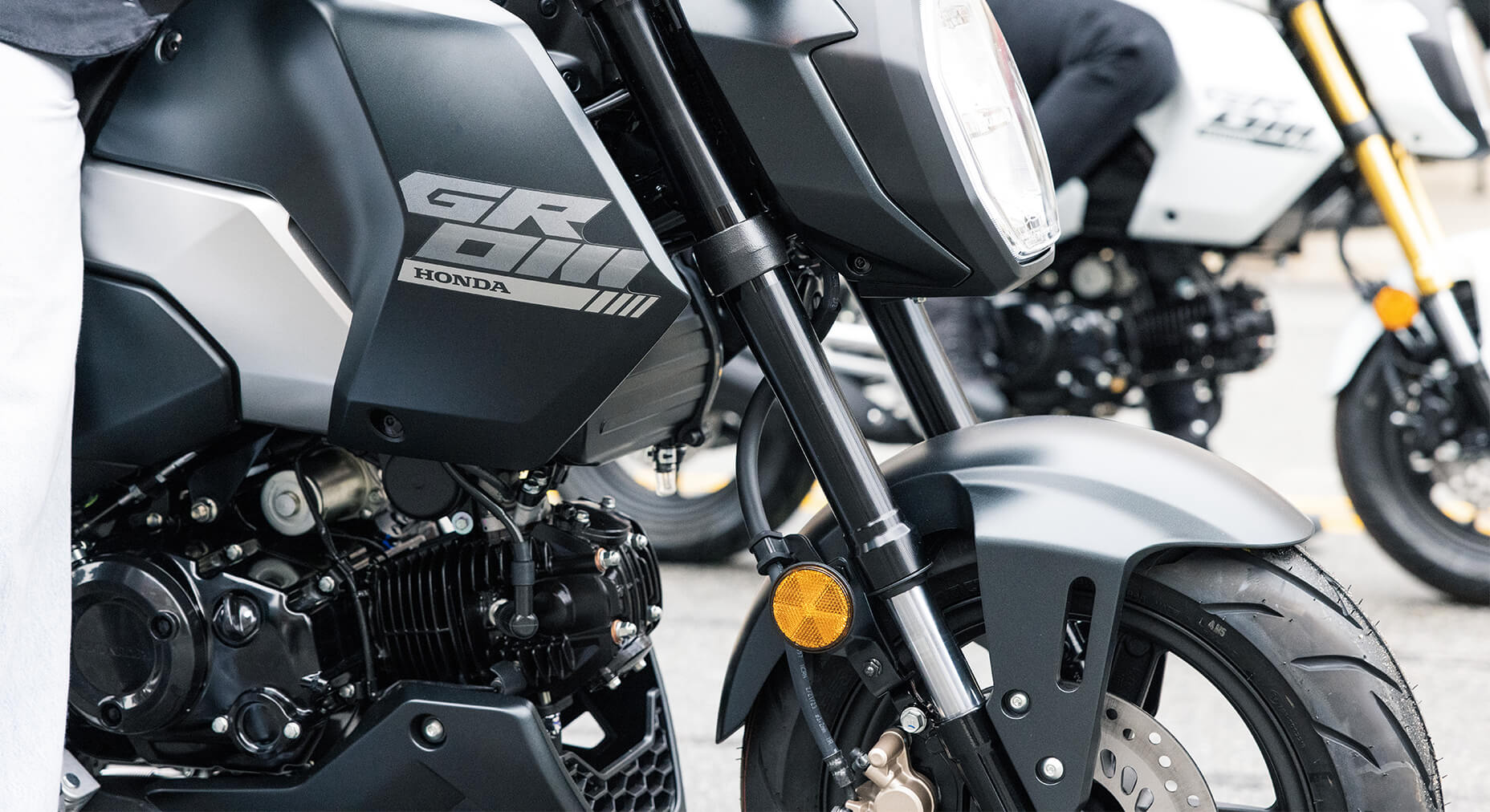 Blacked-out styling