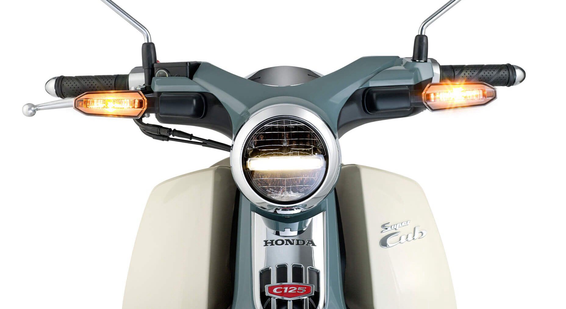 Round LED headlight