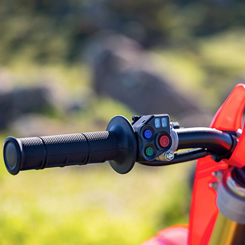 Engine mode select button
