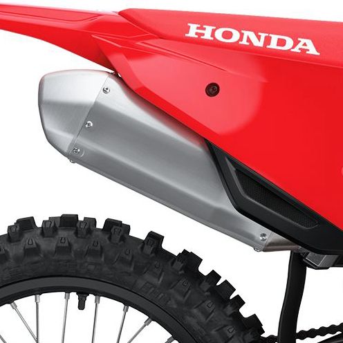 Single-muffler exhaust