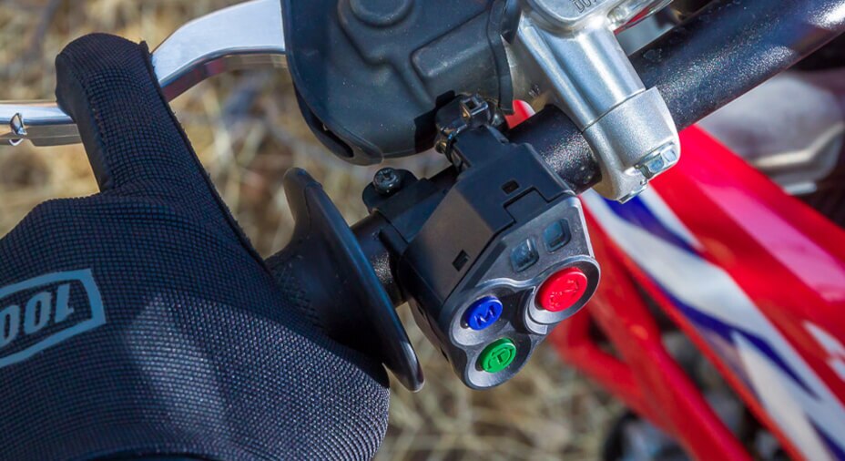 Engine mode select button