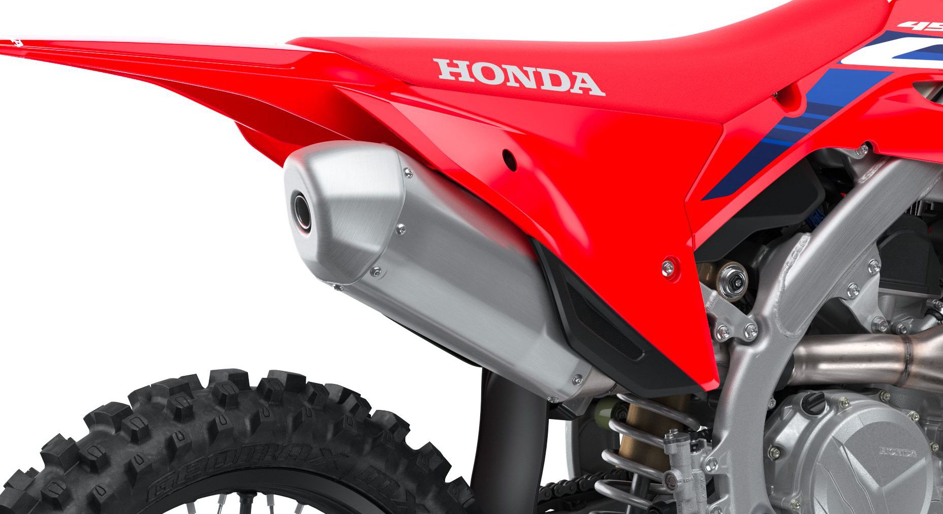 Single-muffler exhaust