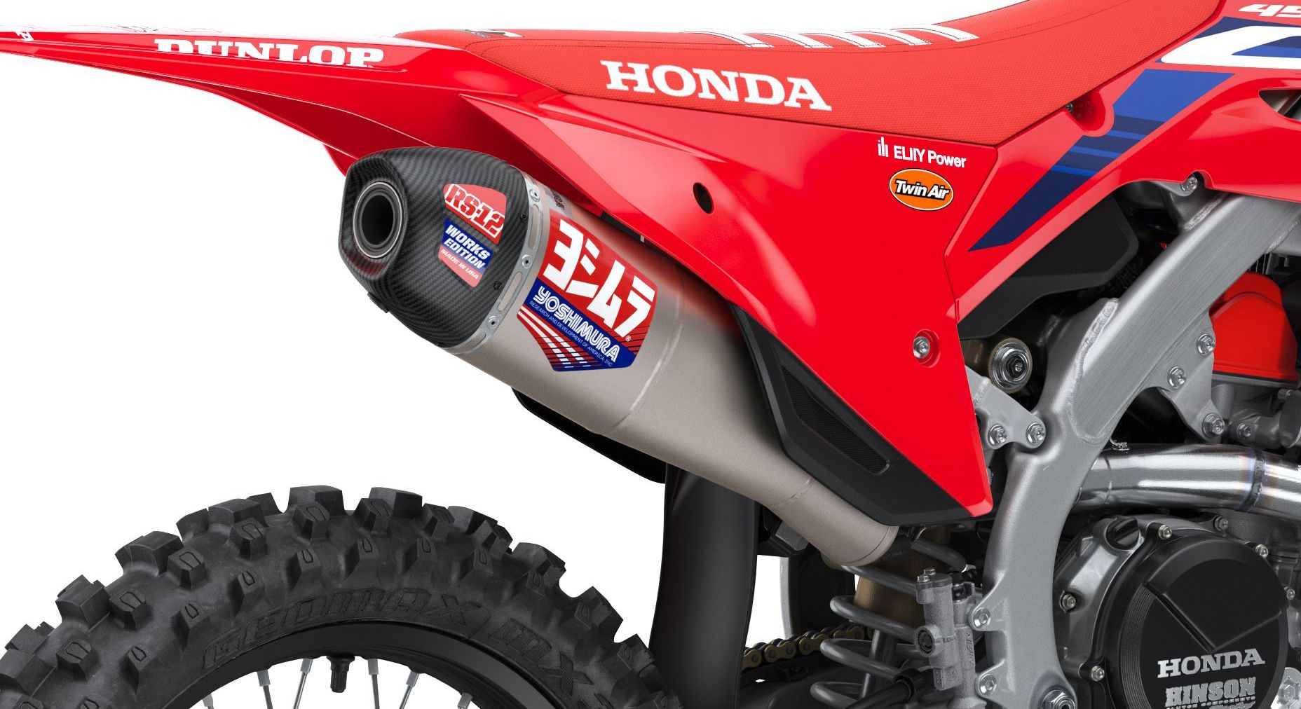 Super light Yoshimura exhaust