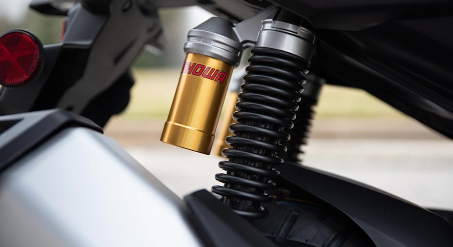 Rugged suspension, premium shocks