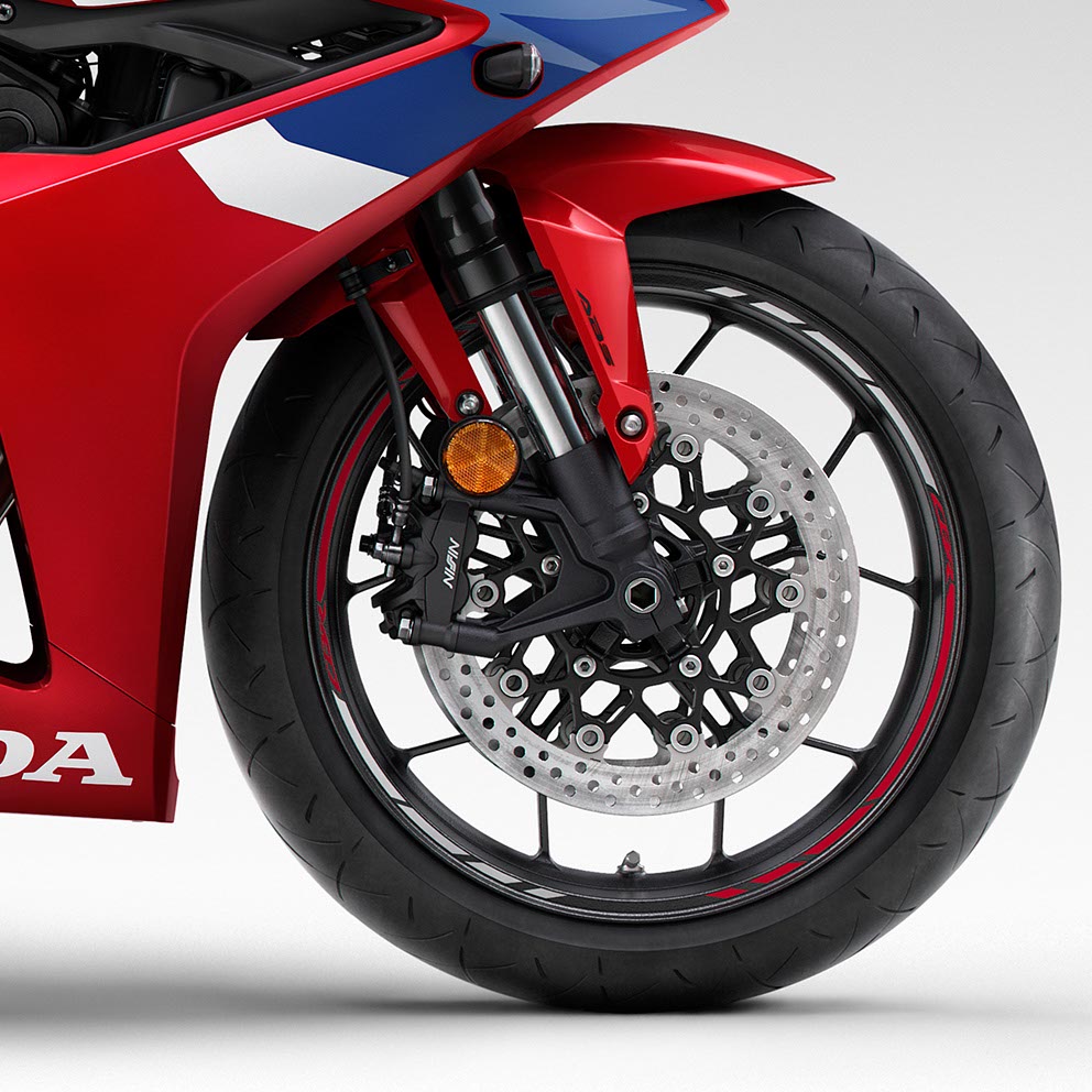 Radial-mount front brakes